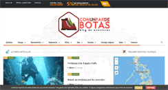 Desktop Screenshot of conunpardebotas.com