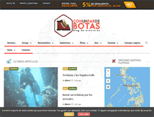 Tablet Screenshot of conunpardebotas.com